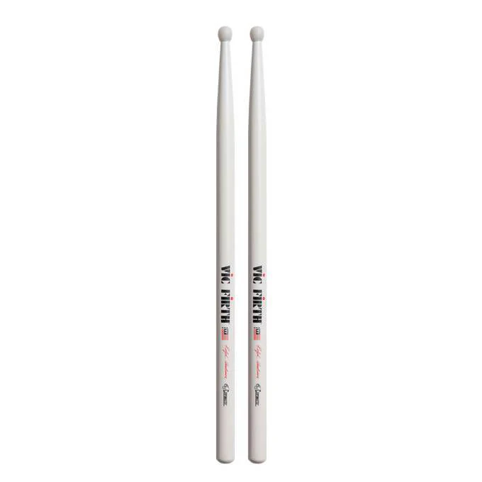Vic Firth Corpsmaster Signature Snare - Ralph Hardimon Nylon tip Drumsticks - Image 2