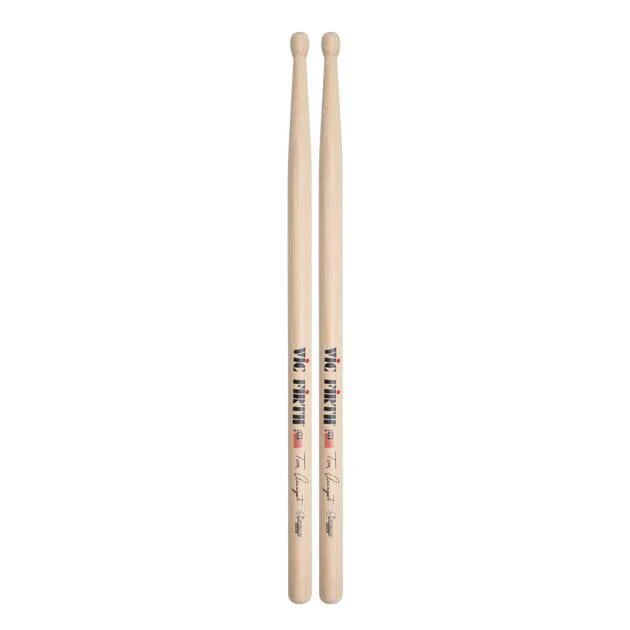 Vic Firth Corpsmaster Signature - Tom Aungst Indoor Wood Tip Drumsticks - Image 2