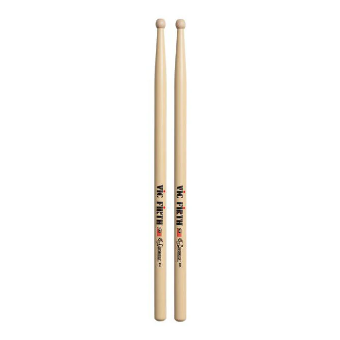 Vic Firth Corpsmaster Snare - 17 x .705 Wood Tip Drumsticks - Image 2