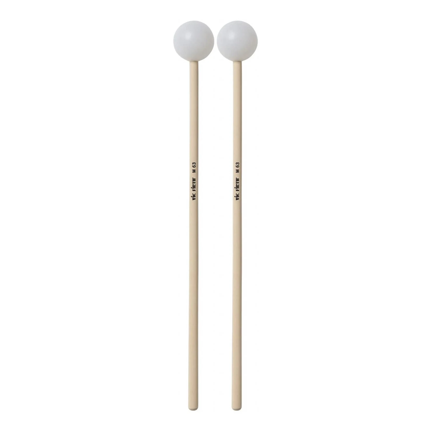Vic Firth Corpsmaster Keyboard Poly Ball Medium Mallets - Image 2