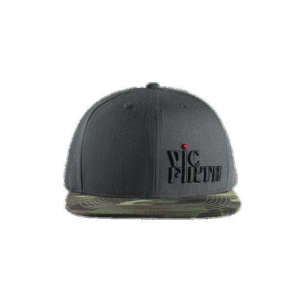 Vic Firth Gray Camo 6-Panel Snapback Hat - Image 3