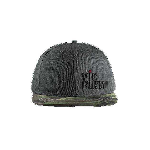 Vic Firth Gray Camo 6-Panel Snapback Hat - Image 4