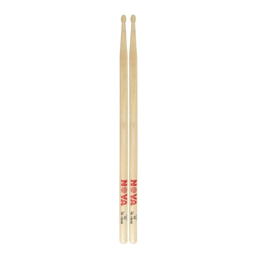 Vic Firth Maple 5A with NOVA imprint - Wood Tip Drumsticks - Image 2