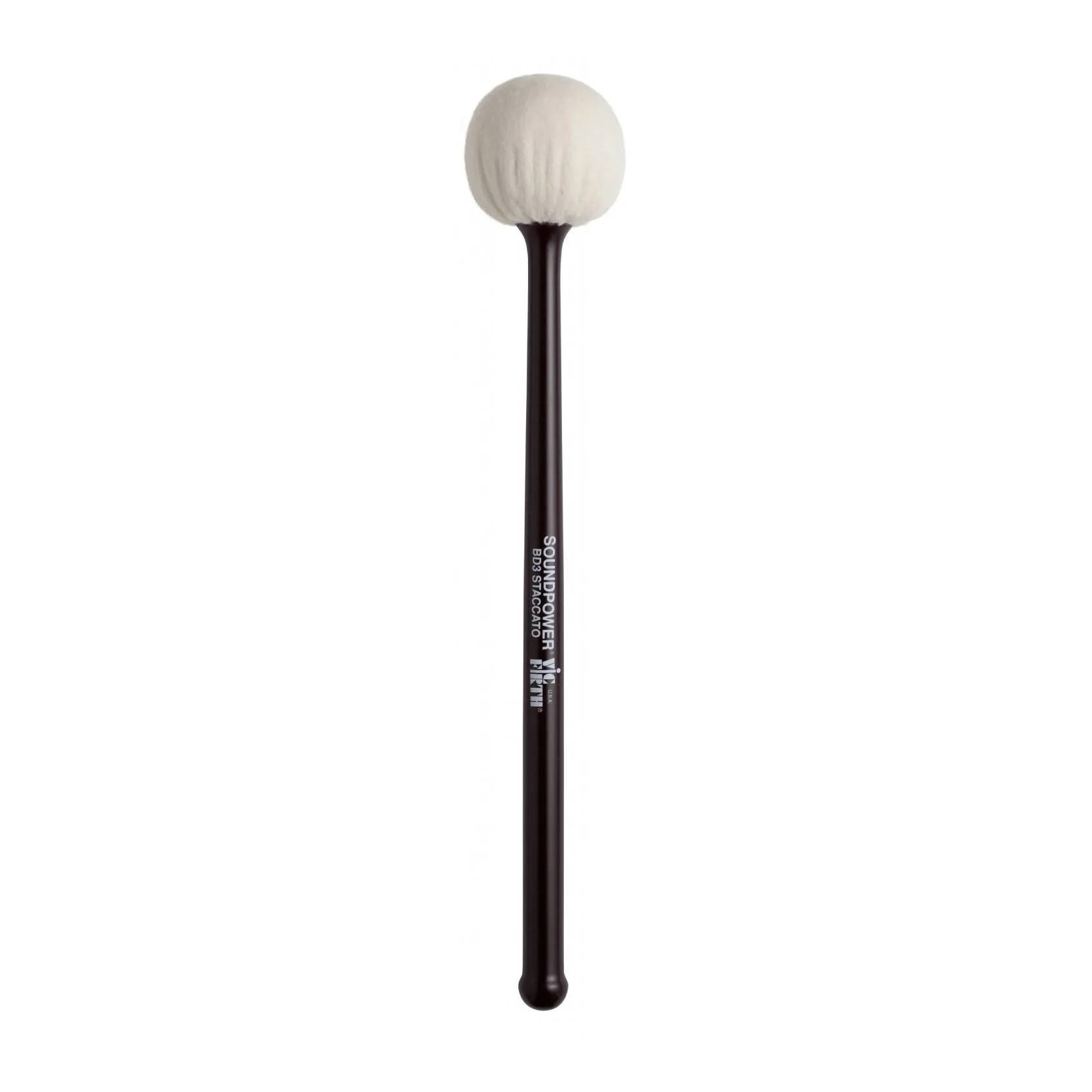 Vic Firth Soundpower Staccato Bass Drum Mallet - Image 2
