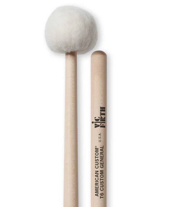 Vic Firth T6 Custom General Timpani Mallets (Pair) - Image 3