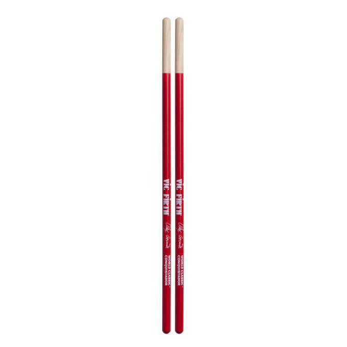Vic Firth World Classic - Alex Acu√±a Conquistador (Red) Wood Tip Timbale Drumsticks - Image 2