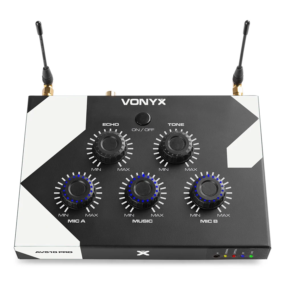 Vonyx AV510 Wireless Karaoke Microphone Set - Image 10