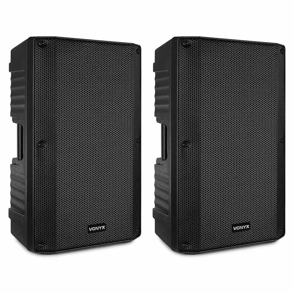 Vonyx VSA120S 800W 12 Active Stereo PA Speaker Set with Bluetooth - Image 9