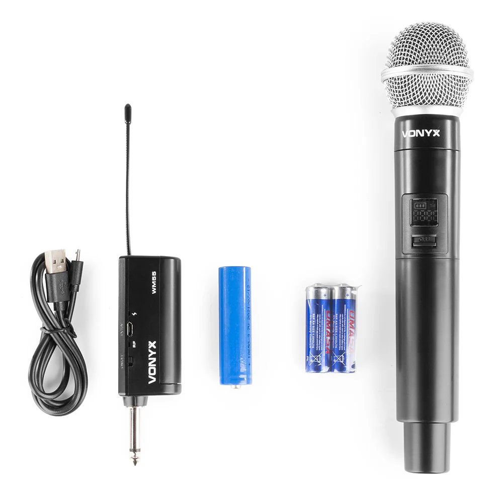 Vonyx WM55 Plug-In Wireless Microphone - Image 5