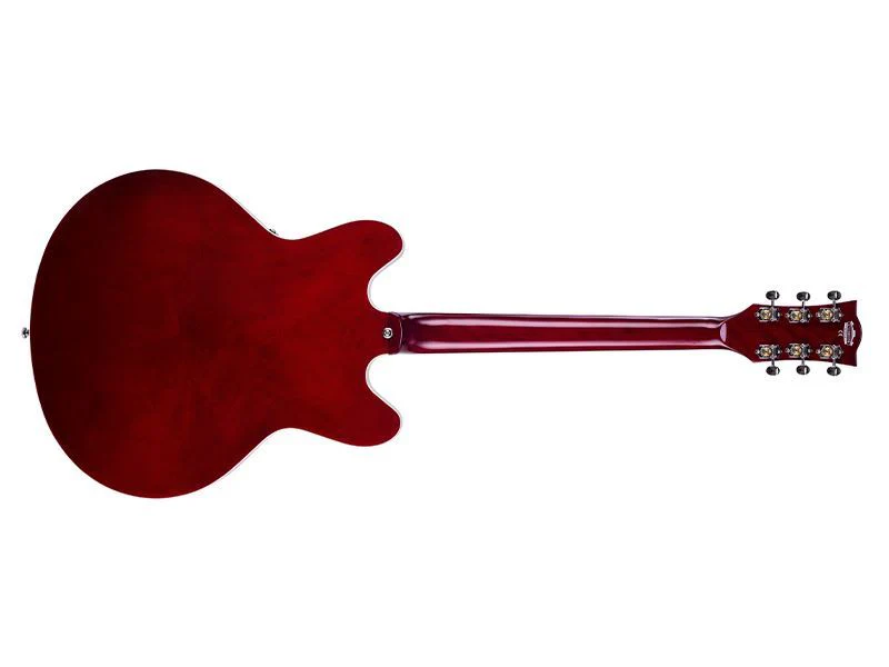 Vox Bobcat S66 Semi-Hollow Electric Guitar in Cherry Red - Image 6