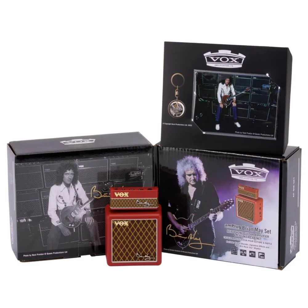Vox Limited Edition amPlug Set Brian May Headphone Guitar Amplifier with Cabinet - Image 3
