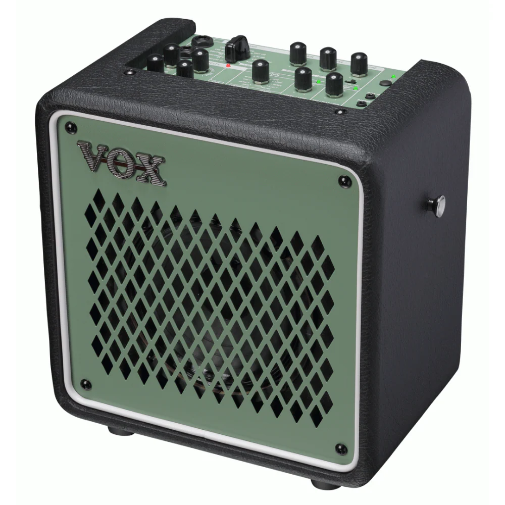 Vox Mini Go 3 Earth Colour Series 10W Portable Amplifier in Olive Green - Image 3