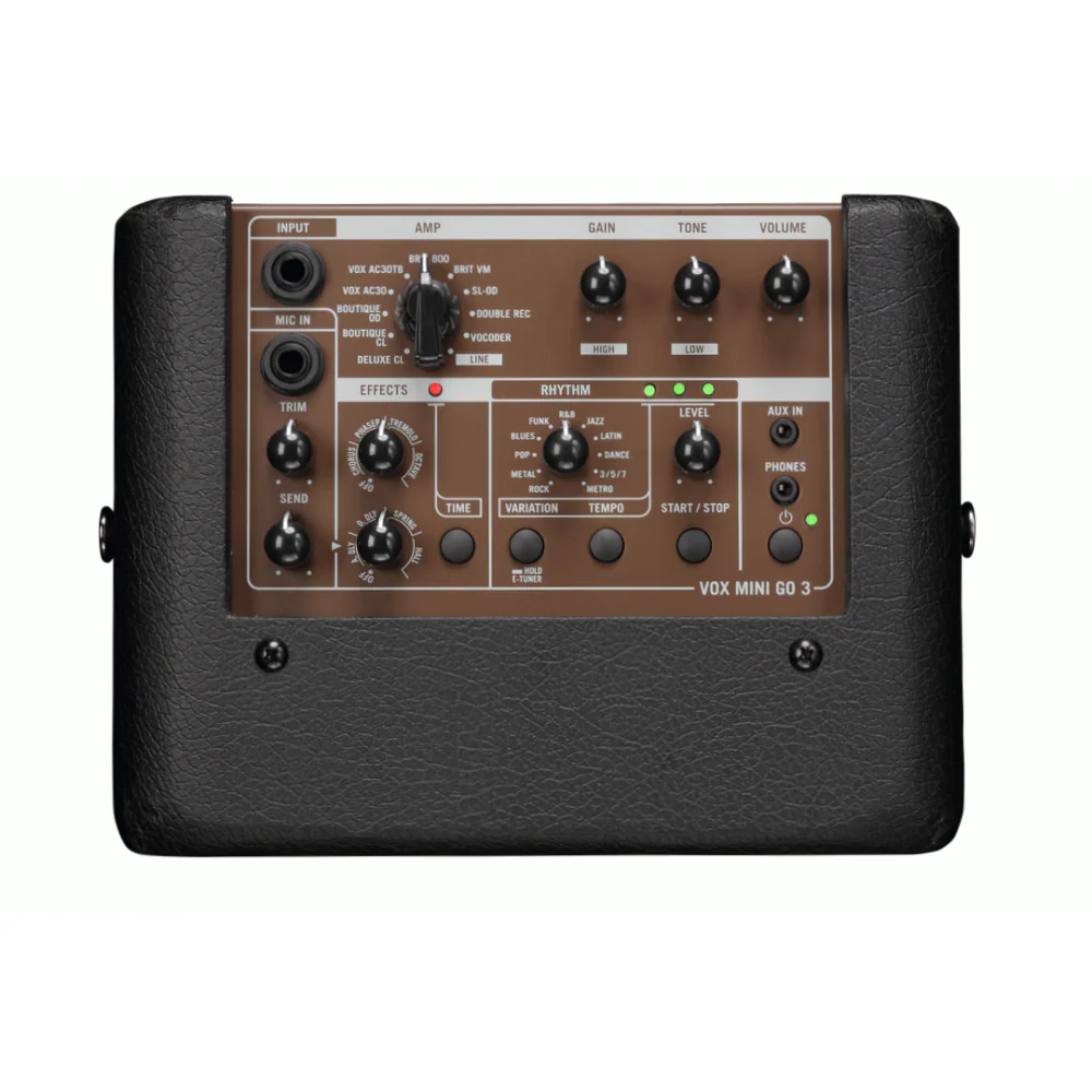 Vox Mini Go 3 Earth Colour Series 3W Portable Amplifier in Earth Brown - Image 7
