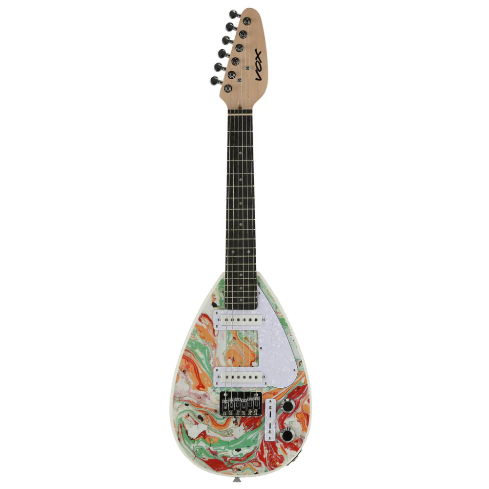 Vox MK3-MINI-MB Teardrop Electric Guitar in Marble - Image 4