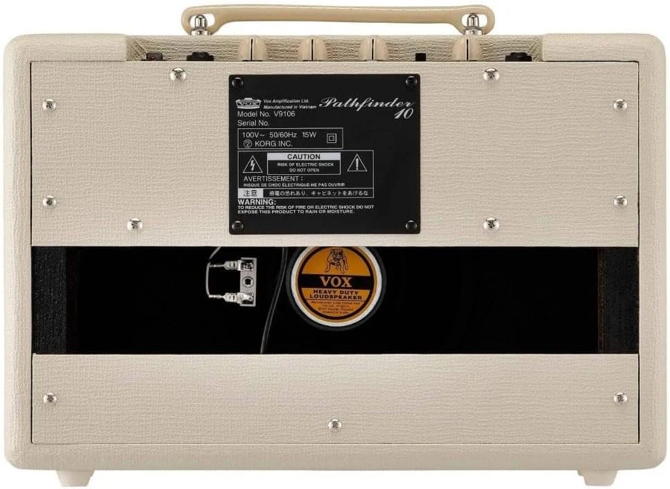 Vox Pathfinder 10 Electric Guitar Amplifier - Limited Edition Cream - Image 6