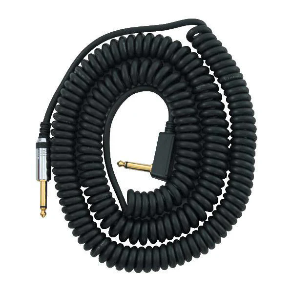 Vox VCC090 Vintage Coiled Guitar Lead in Black - Image 2