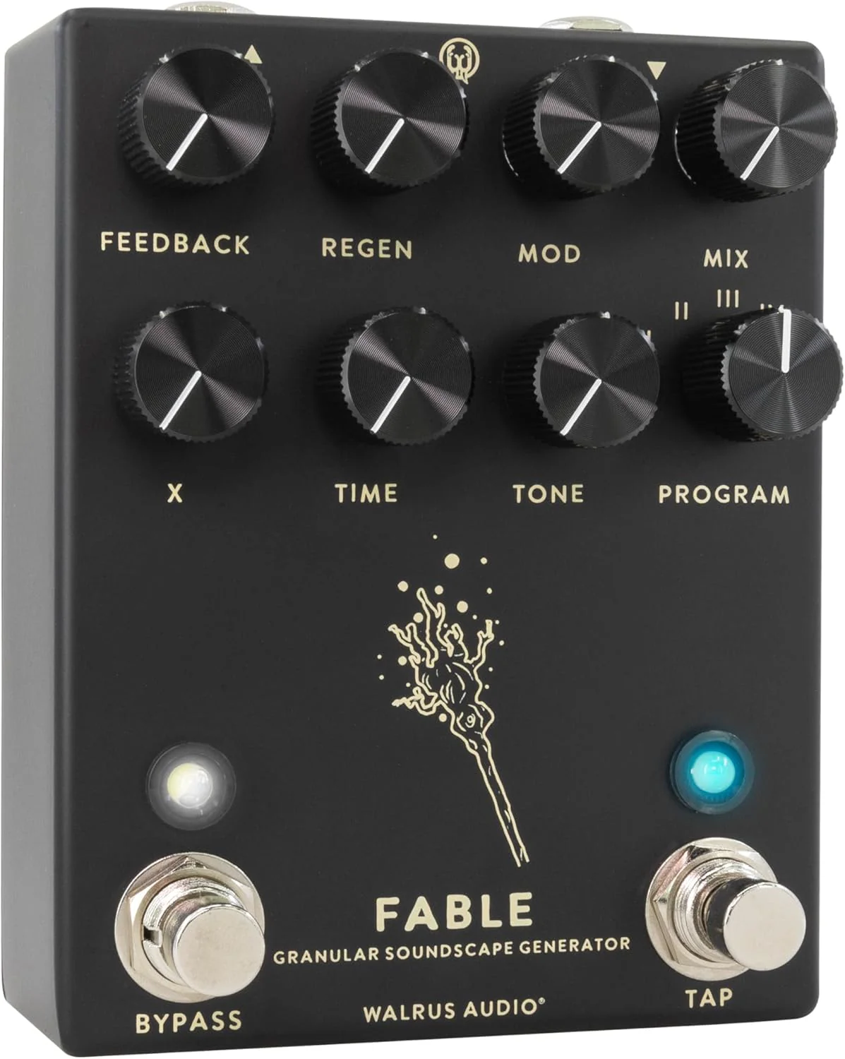 Walrus Audio Fable Granular Soundscape Generator Effects Pedal - Black - Image 4