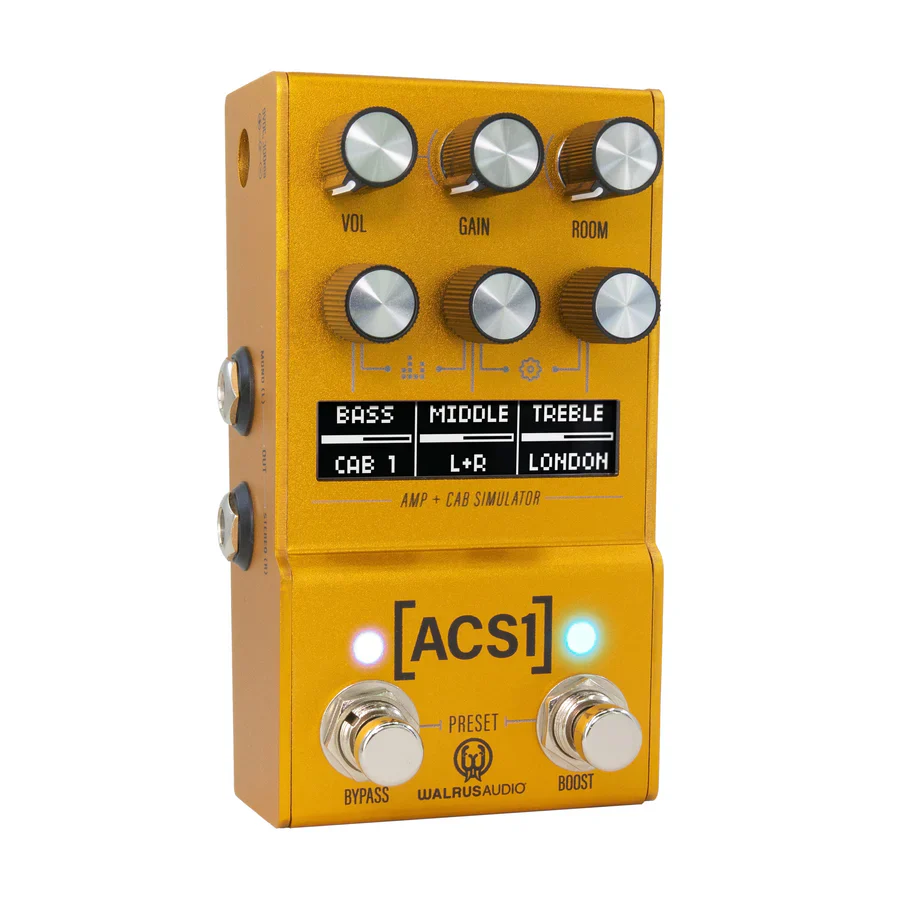 Walrus Audio Mako Series MKII ACS1 Amp + Cab Simulator Effects Pedal - Image 2