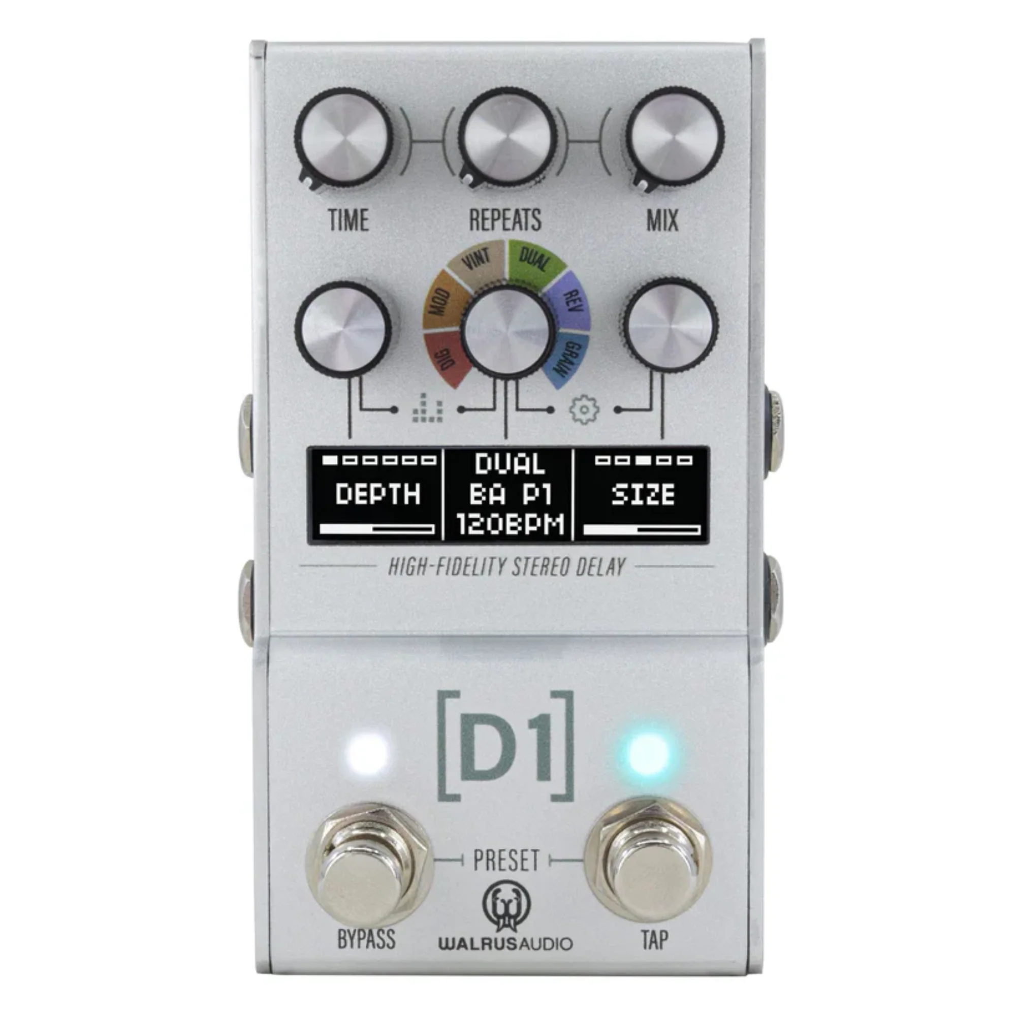 Walrus Audio Mako Series MKII D1 High-Fidelity Delay Effects Pedal - Image 4