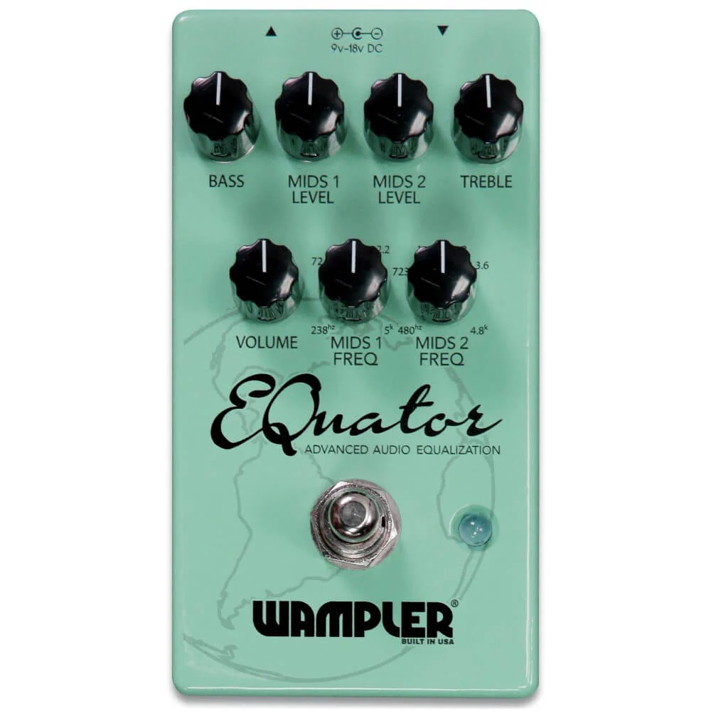 Wampler EQuator Parametric EQ Guitar Effect Pedal - Image 6