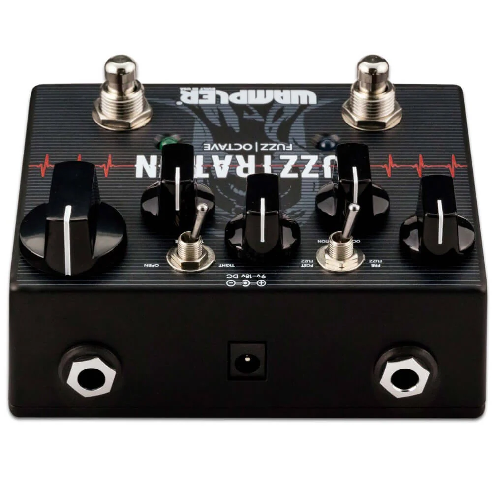 Wampler Fuzztration Octave Fuzz Guitar Effect Pedal with EQ and Voicing Switch - Image 3