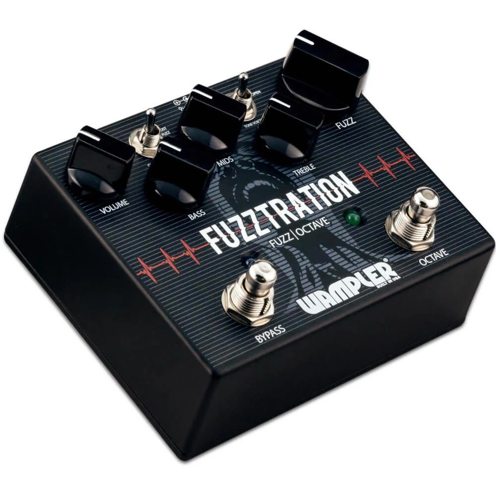 Wampler Fuzztration Octave Fuzz Guitar Effect Pedal with EQ and Voicing Switch - Image 4