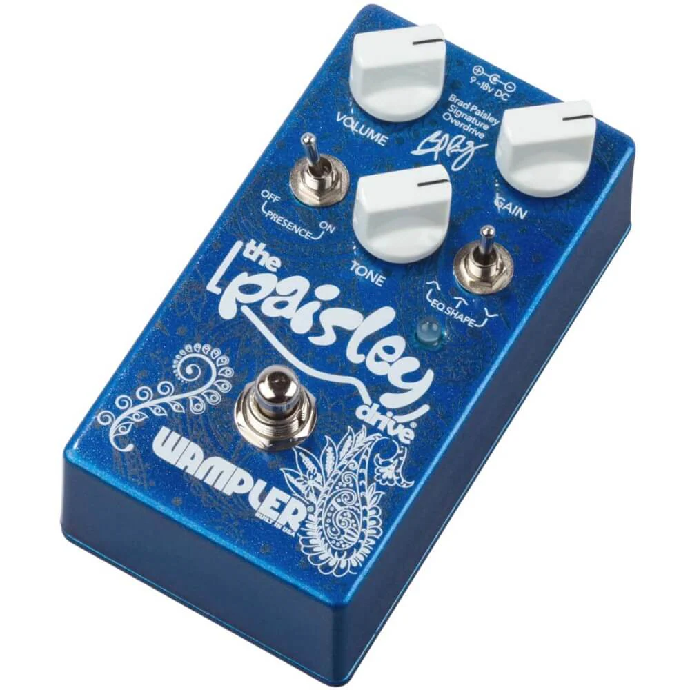 Wampler Paisley Drive Brad Paisley Signature Overdrive Guitar Effect Pedal - Image 2