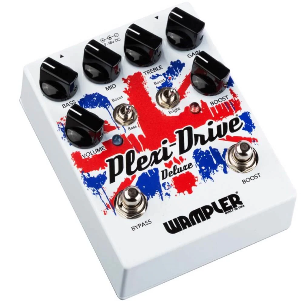 Wampler Plexi-Drive Deluxe Overdrive Guitar Effect Pedal with Boost - Image 2