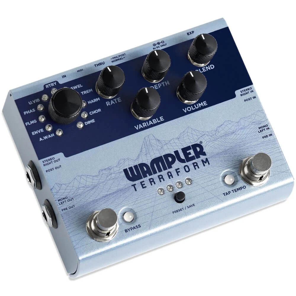 Wampler Terraform Programmable Multi-Modulation Effects Pedal - Image 4