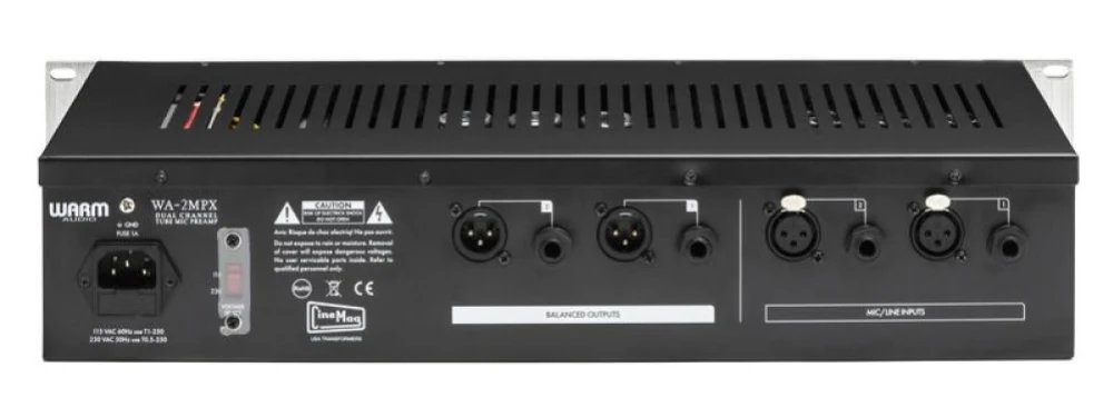 Warm Audio WA-2MPX Dual Channel Tube Microphone Preamp - Image 4
