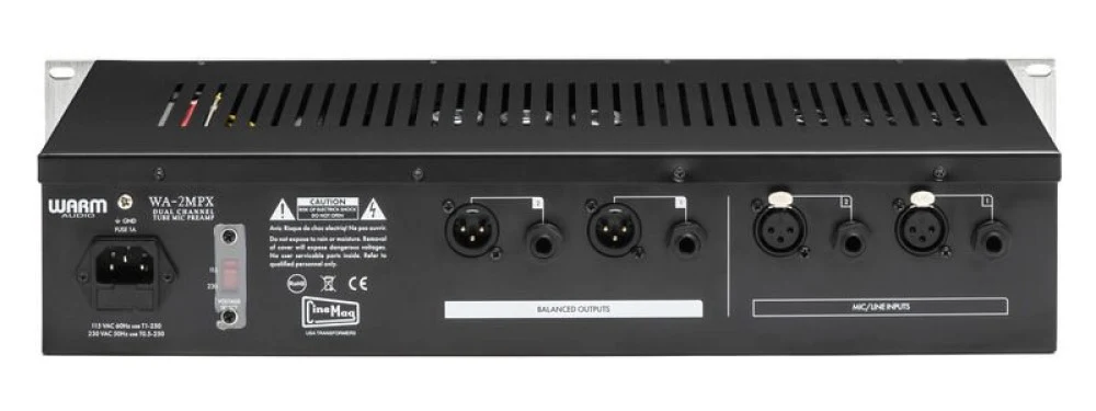 Warm Audio WA-2MPX Dual Channel Tube Microphone Preamp - Image 5