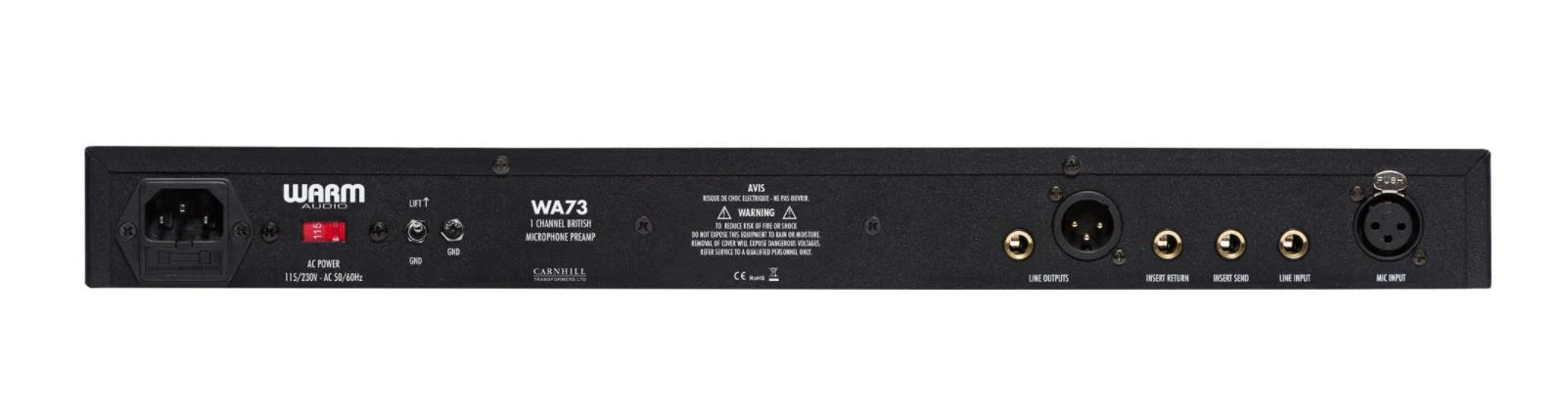 Warm Audio WA73 British Single Channel Microphone Preamp - Image 4