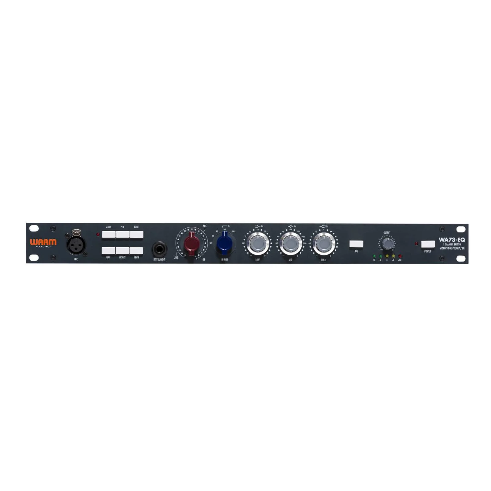 Warm Audio WA73-EQ Channel British Microphone Preamp with EQ (WA73EQ) - Image 4