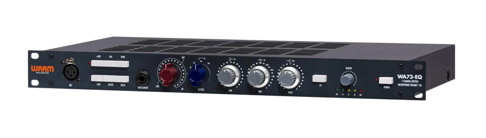 Warm Audio WA73-EQ Channel British Microphone Preamp with EQ (WA73EQ) - Image 5