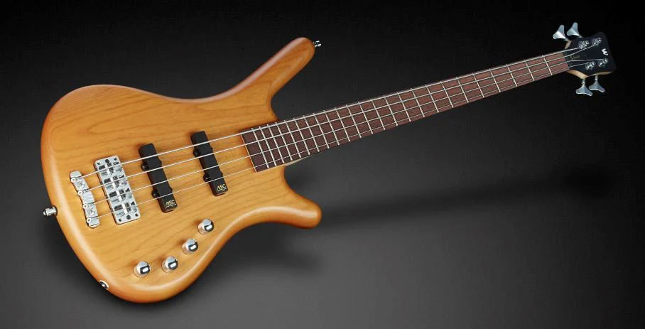 Warwick Corvette Basic 4-String Bass Guitar in Honey Violin Transparent Satin - Image 5