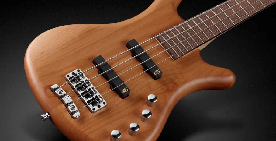 Warwick Corvette Basic 4-String Bass Guitar in Natural Transparent Satin - Image 5