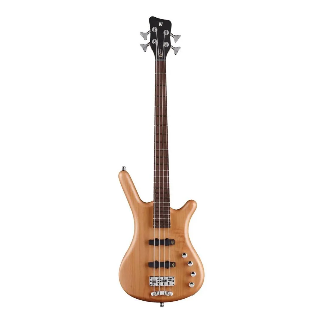 Warwick Corvette Basic 4-String Bass Guitar in Natural Transparent Satin - Image 6