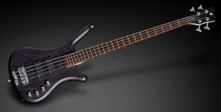 Warwick Corvette Taranis 4-String Bass Guitar in Nirvana Black Transparent Satin - Image 2