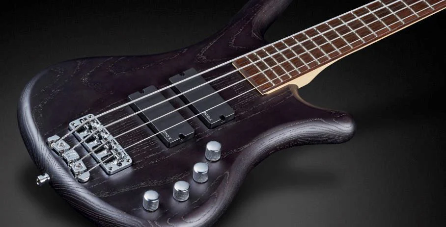 Warwick Corvette Taranis 4-String Bass Guitar in Nirvana Black Transparent Satin - Image 3