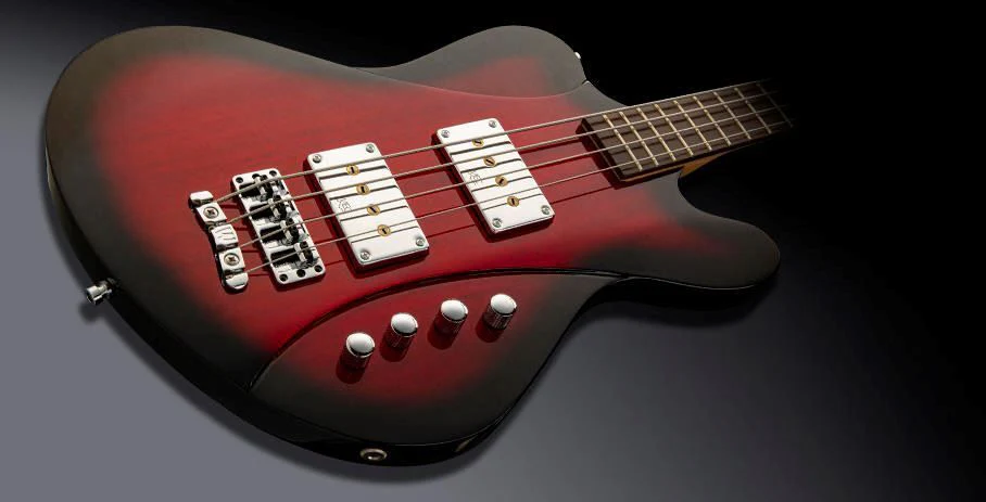 Warwick Idolmaker 4-String Bass Guitar in Burgundy Blackburst - Image 2