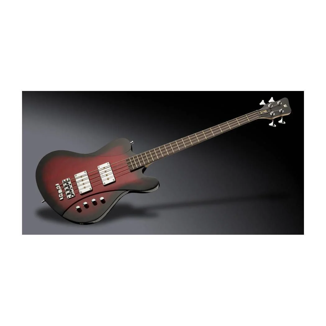 Warwick Idolmaker 4-String Bass Guitar in Burgundy Blackburst - Image 5