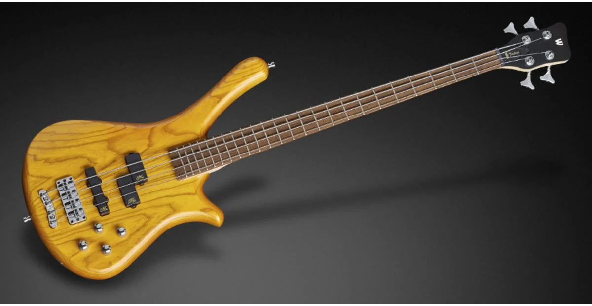 Warwick Rockbass Fortress 4 String Bass Guitar - Honey Violin Trans Satin - Image 3