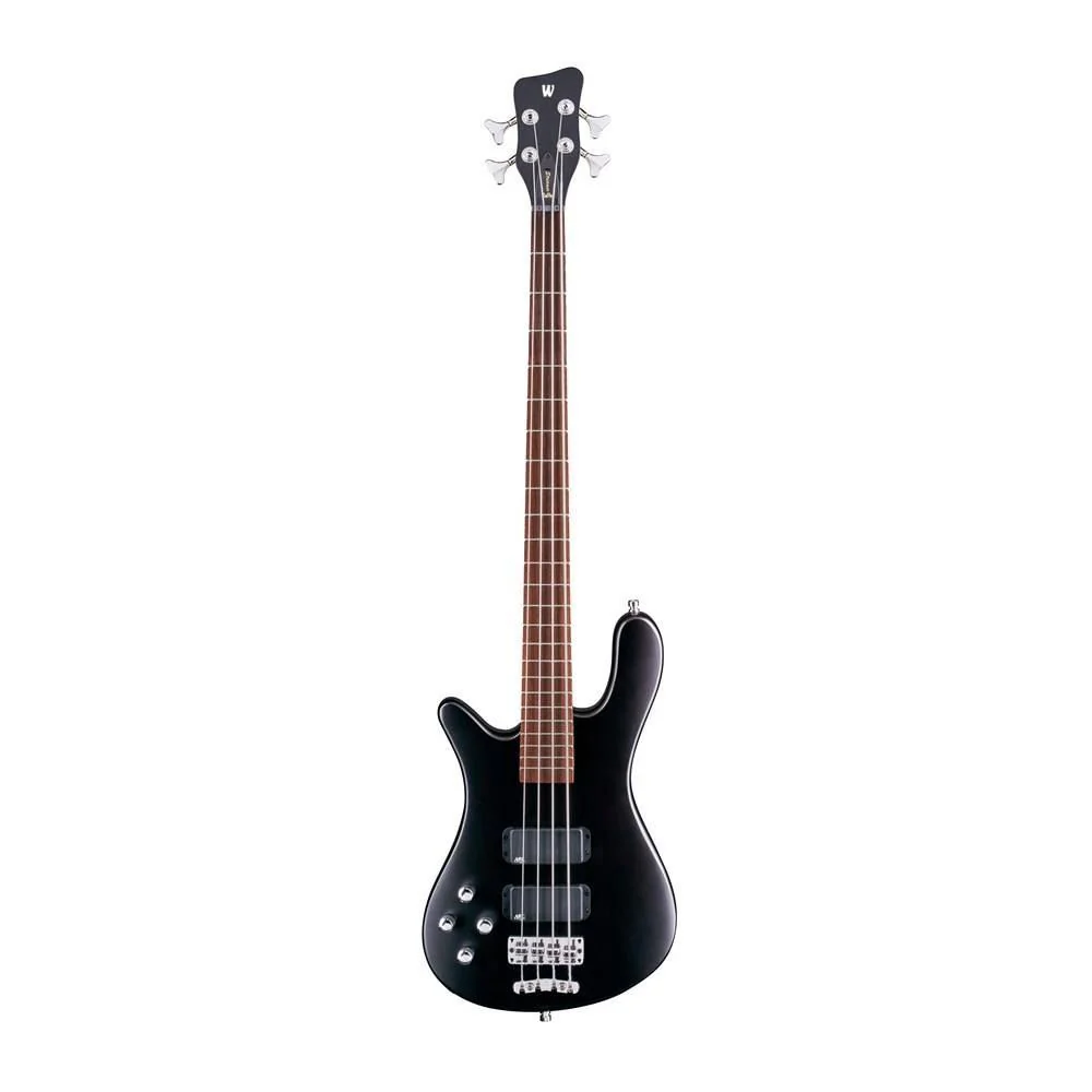 Warwick RockBass Streamer STD 4-String Left-Handed Bass Guitar in Nirvana Black Transparent Satin - Image 5