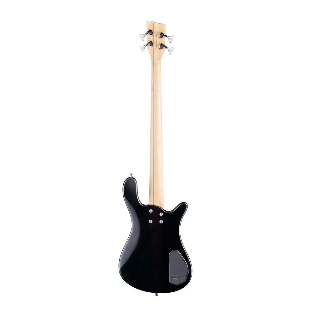 Warwick RockBass Streamer STD 4-String Left-Handed Bass Guitar in Nirvana Black Transparent Satin - Image 6