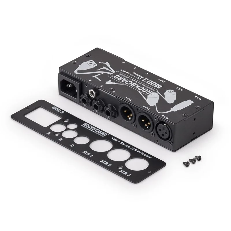 Warwick Rockboard Module 3 Pedalboard Patchbay (XLR,TRS) - Image 3
