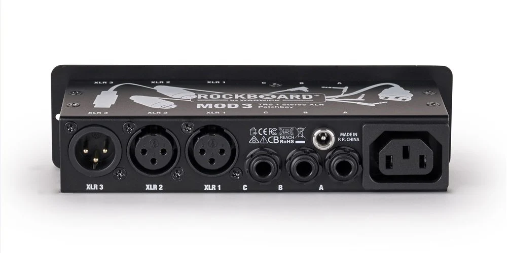 Warwick Rockboard Module 3 Pedalboard Patchbay (XLR,TRS) - Image 7