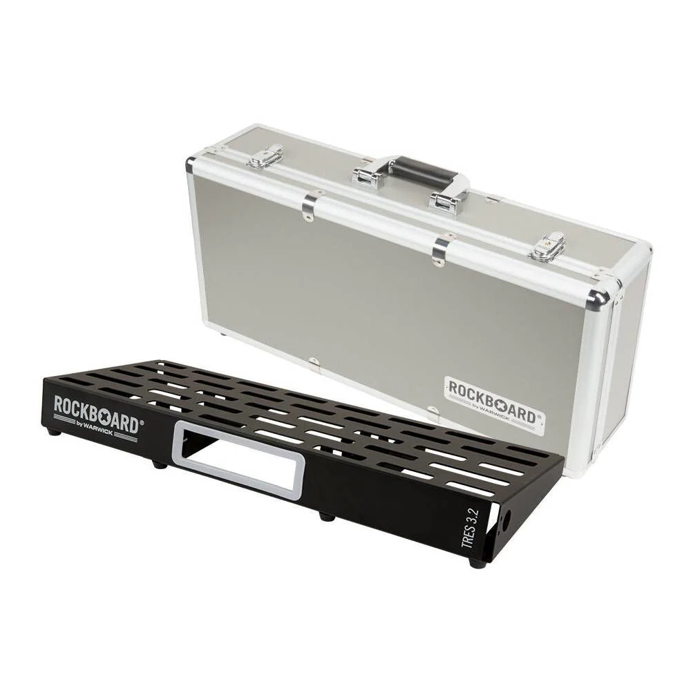 Warwick Rockboard Tres 3.2 Pedalboard with Flight Case