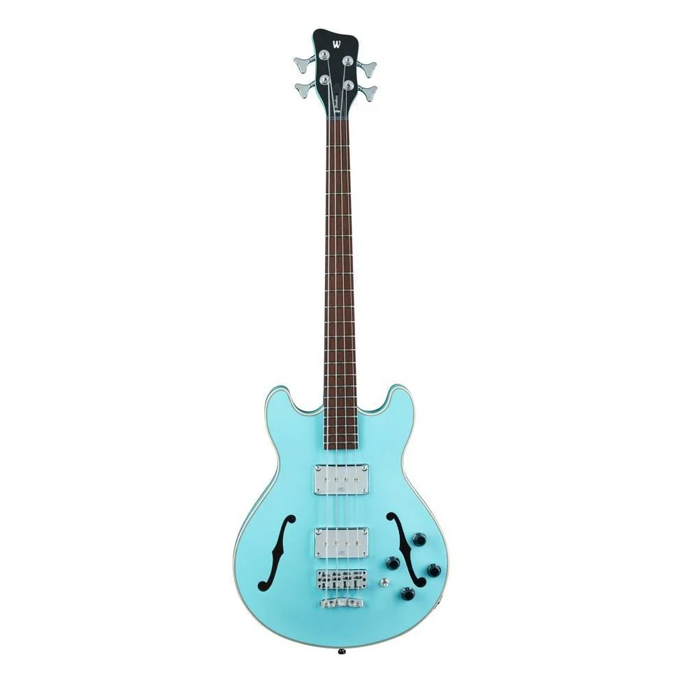 Warwick Star Bass 4-String Bass Guitar in Solid Daphne Blue High Polish - Image 6