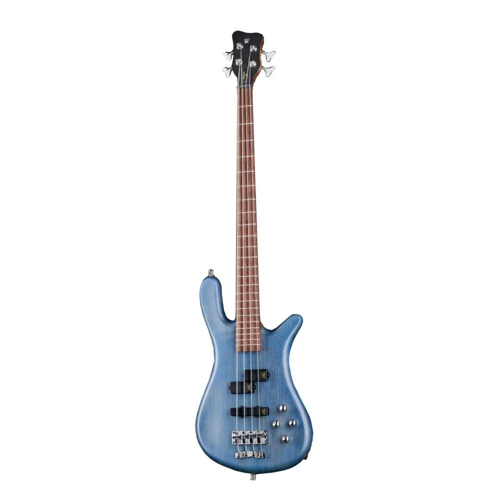 Warwick Streamer LX 4-String Bass Guitar in Ocean Blue Transparent Satin - Image 5