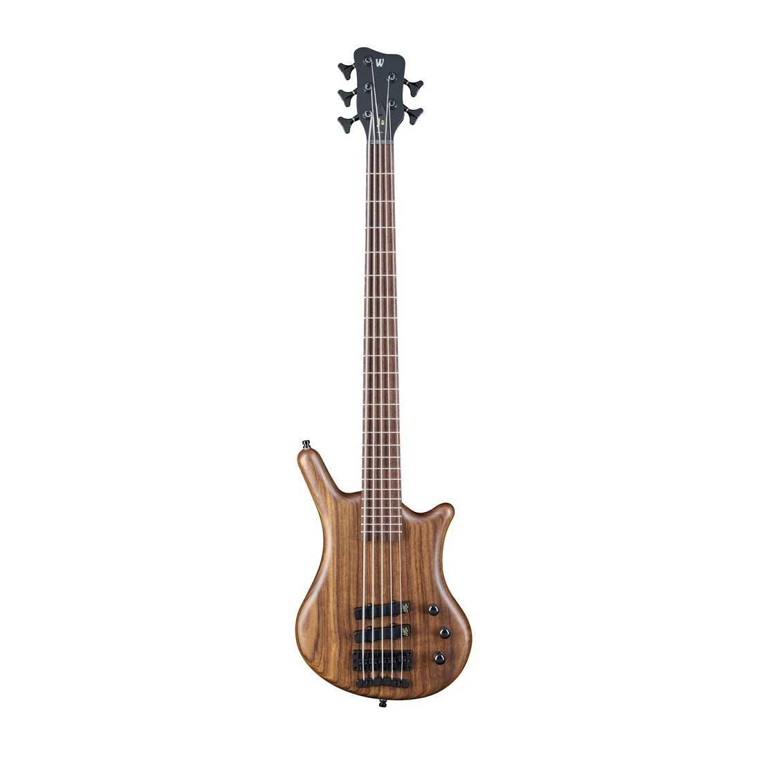 Warwick Team Built Thumb 5-String Bass Guitar - Black Hardware - Natural Transparent Satin - Image 3